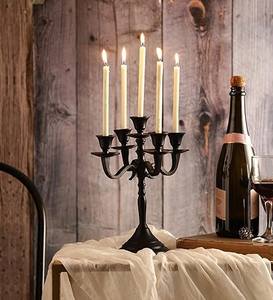 เชิงเทียน 5 แขน เชิงเทียนโลหะ ของตกแต่งเทศกาลคริสต์มาส ที่วางเทียน ของตกแต่งงานอีเว้นท์ ของประดับตกแต่งโต๊ะ - Product Image 3