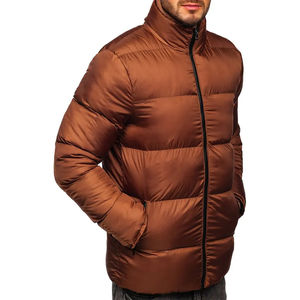 Chaqueta acolchada de estilo moderno 2025 para hombre, venta al por mayor, chaquetas acolchadas de invierno para hombre - Product Image 4