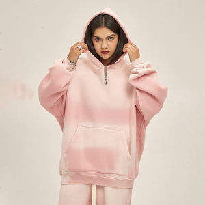 Produit le plus vendu Ensemble de survêtement homme femme élégant personnalisé délavé au soleil Vente en gros Survêtement femme de haute qualité délavé à l'acide - Product Image 5