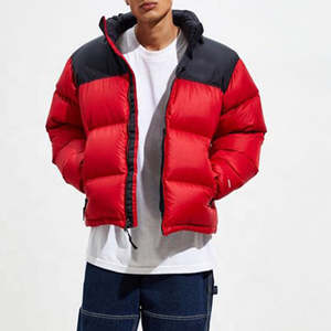 Vestes d'hiver pour hommes en gros, coupe-vent et imperméables, avec col montant, design respirant en tissu non tissé - Product Image 3