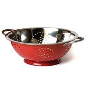 กระชอนเซรามิกสีขาวสำหรับตกแต่งกระชอนโลหะสำหรับอาหารผักผลไม้ในครัว - Product Image 3