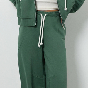 Survêtement pour femmes à manches longues, en tissu de haute qualité, respirant, prix de gros, confort optimal en coton doux - Product Image 3