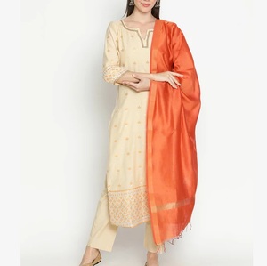 Última Colección de Invierno de 3 Piezas con Estampado Elegante, Trajes de Salwar Kameez Bordados para Mujer, Conjuntos de Vestidos Cosidos para Fiestas - Product Image 6