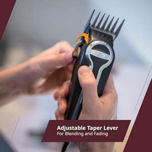 Tondeuse à cheveux électrique professionnelle rechargeable haute performance pour kit de coupe de cheveux à domicile réglable - Product Image 5