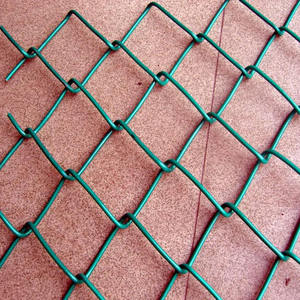 Malla de alambre recubierta de PVC verde galvanizado Cercado de alambre de <span class=keywords><strong>pollo</strong></span> Valla de eslabones de cadena Cercado de jardín Red para aves de corral - Product Image 4