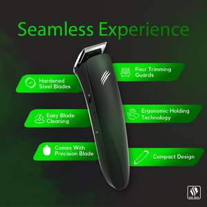 Kit de Aseo Completo Inalámbrico con Cuchillas de Cerámica de Precisión para Recortar el Cabello y la Barba - Product Image 6