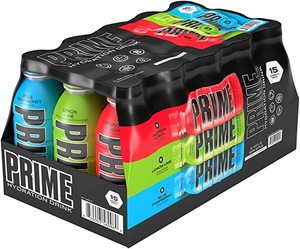 <b>Prime</b> Hydration Low-Carb Sports <b>Drink</b> Variety Pack Sugar-Free Taurine Soda with Carbonate Power Energy Boost Water Bottles - Product Image 1