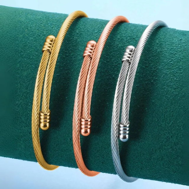 Gold, Silver, Rose Gold