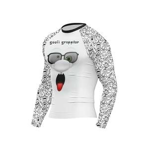 Camiseta Deportiva sin Mangas para Hombre, de Compresión, en Spandex/Nylon, para Boxeo y Kickboxing, con Logotipo Personalizado - Product Image 3