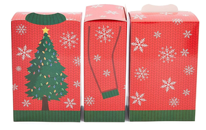 Thứ Cb-297 Tùy Chỉnh Cung Cấp OEM Giáng Sinh Áo Len Chủ Đề Hình Thiết Kế Hộp Quà Tặng Kẹo Hộp Trong Kỳ Nghỉ Mùa Đông - Product Image 5