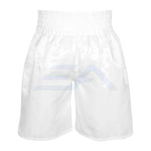 Nouveau style 2026 – Short d'entraînement de boxe personnalisable à faible MOQ, séchage rapide, respirant, en satin/polyester, en stock - Product Image 4