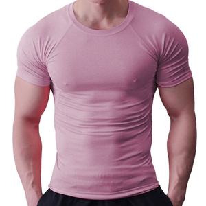 Camiseta de algodón de alta calidad para hombre, camiseta de entrenamiento de gimnasio para culturista, camiseta personalizada con el logotipo de tu marca - Product Image 1