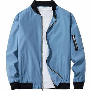 Top Class Material Plus Size Full Zipper Bomber <b>Jacket</b> for Man Wholesale Price Outdoor <b>Running</b> <b>Winter</b> Man <b>Jacket</b> - Product Image 1