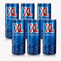 Boisson énergisante de qualité supérieure 250 ml, canettes de boissons énergisantes XL 250 ml à prix avantageux