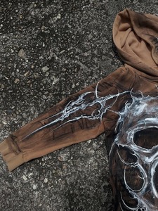 Heavyweight 3D Puff Print Men's Hoody Venta al por mayor Oversized 100% Pure Cotton No Zip up Custom Color and Graph Hoodies para hombres - Product Image 4