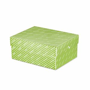 Personalized White <b>Square</b> <b>Gift</b> <b>Box</b> with Lid 33x17x10 cm for Skin Care Serum Embossing - Product Image 1