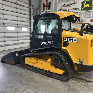 JCB 300T Mini Minicargadora ISO/H Controles Asiento de paseo en aire de 2 velocidades Bomba de caja de cambios de cojinete de motor de carga nominal de 1 tonelada-Producto usado - Product Image 6