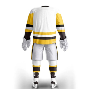 Faible MOQ, design 2024, personnalisez votre propre uniforme de hockey sur glace d'équipe, uniforme de hockey sur glace professionnel de haute qualité - Product Image 6