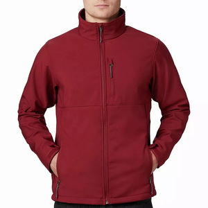 Veste Softshell Personnalisée pour Hommes, Coupe-Vent d'Extérieur avec Doublure en Polaire, Tissu Imperméable et Respirant pour la Randonnée et le Port Quotidien - Product Image 1