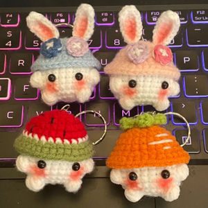 Llavero de Lana Suave Tejido a Mano, con Diseño Clásico de Animalito, de Acero Inoxidable que Cambia de Color, Ideal para Tiendas de Regalos - Product Image 6