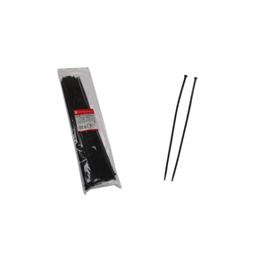 Attaches de câble en nylon de haute qualité noir Offre Spéciale Zip 4mm attaches de câble en plastique multifonctionnelles autobloquantes 400mm de longueur sans halogène - Product Image 1