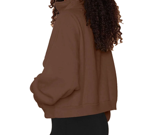 Sweat à capuche de sport imprimé d'hiver unisexe Tissu respirant Vêtements de gym et d'extérieur Polyester/Nylon mélangé avec fermeture éclair Design de mode décontracté - Product Image 2