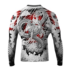 Protectores de erupción impresos unisex para deportes acuáticos Ligero Durable Envío global a granel aceptado - Product Image 2