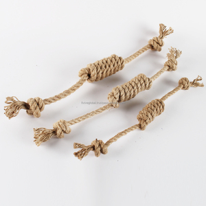 Juguetes de cuerda de cáñamo al por mayor para perros de fabricante vietnamita, cuerda de cáñamo duradera para masticar, entrenar y limpiar los dientes. - Product Image 2
