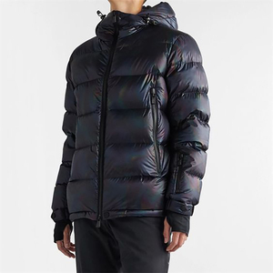 Ropa de burbujas con logotipo personalizado para hombre, ropa de calle, chaqueta acolchada de invierno de gran tamaño, chaqueta gruesa y cálida para hombre, chaqueta de invierno para hombre - Product Image 1