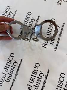 Menottes en acier inoxydable pour jeux BDSM, équipement de bondage personnalisable, jouet sexuel, menottes en métal ajustables et coquines - Product Image 5