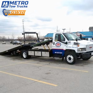 Haute qualité 12 °   Camion à plateau inclinable avec plateau de voiture personnalisé Fabricant international de véhicules de remorquage de voitures et de motos - Product Image 2