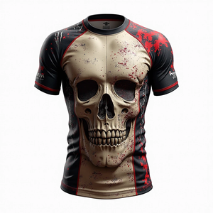 ชุดกิโมโน Jiu Jitsu แขนสั้นเต็มตัวผ้ายืดป้องกันผดผื่นออกแบบได้ตามต้องการสวมใส่สบายและทนทาน - Product Image 4