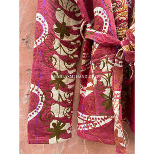 Vestes en coton indiennes faites à la main, manteau d'hiver de travail de Style bohème, pardessus veste unisexe, vente en gros, saison d'hiver - Product Image 2