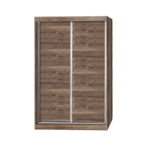 New Product Bedroom Wardrobe with Aluminium Frame Soft Closing Sliding Doors W4094