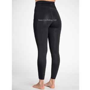 Top OEM Pantalones de montar Leggings de caballo de moda Prendas ecuestres de moda Medias de montar personalizadas con bolsillos de teléfono convenientes - Product Image 6