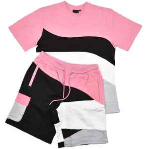 Survêtement pour hommes longueur genou court et chemise en coton tenue décontractée à la mode OEM ODM fournisseur en gros direct de l'usine - Product Image 6