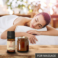 Aceite Esencial de Geranio Aromatika 5 ml 100% Puro y Natural Pelargonium Graveolens Aceite de Aromaterapia Calmante Destilado al Vapor