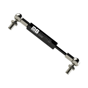 LS08BJ-80-245-F1 Industrial Food Processing Machine 80 mm <b>Steel</b> Gas Shock Push Type Piston 245 mm ISO Certified <b>Springs</b> Cylinder - Product Image 1