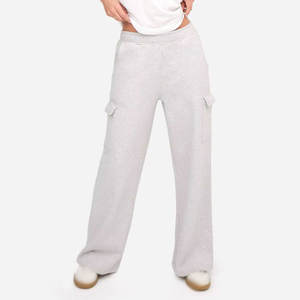 Pantalones Deportivos Personalizados para Mujer, de Algodón de Alta Calidad, Corte Recto, Ajuste Cómodo con Bordado de Logotipo - Product Image 4