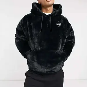 Hoodie gaya terbaru musim dingin Natal penjualan laris hoodie populer pria beludru hangat pullover hoodie untuk pria 2023