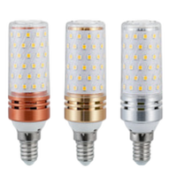 Ampoule LED de type maïs ultra-lumineuse à économie d'énergie de qualité supérieure E27 E14 pour lustre en cristal, salon, chambre à coucher, salle à manger