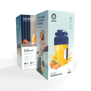 Licuadora exprimidora eléctrica de alto rendimiento Green Lion Nutri Blend Mini batidora de mano para preparación de alimentos de bebé de alta velocidad en la cocina - Product Image 4