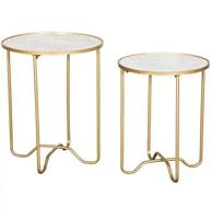 Mesa de Centro Moderna de Lujo con Acabado Dorado, Superficie de Madera, Muebles para Sala de Estar, Combinación de Metal, Hecha a Mano, Multifuncional
