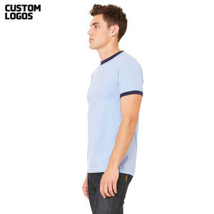 T-shirts Bella Canvas en jersey à manches courtes, respirants, écologiques, anti-boulochage, coupe classique, pour homme - Product Image 6