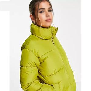 Pakistan Made High Quality Men's Puffer Jackets Custom Design Winter Wear Zipper Hooded Collar Light Reversible <b>Fabric</b> Wholesale - Product Image 6