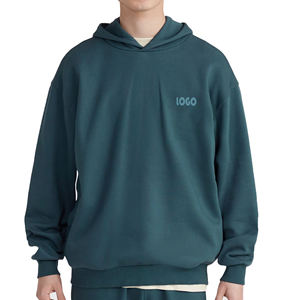 Sweat à capuche européen décontracté OEM personnalisé conçu pullover sweatshirts vêtements bangladais imperméable anti-rétrécissement - Product Image 2