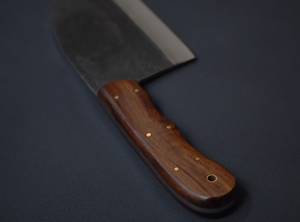 Hecho a mano, el mejor regalo personalizado, cuchillo de carnicero serbio forjado para él en aniversario, cumpleaños, día del padre. Cuchillos de cocina - Product Image 5