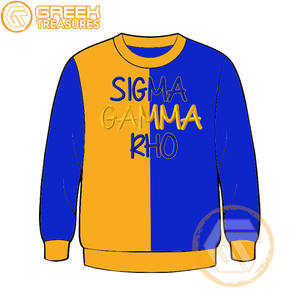 Sudadera de lana de algodón Sigma Gamma Rho personalizada de alta calidad, Jersey bordado, chaqueta para mujer, ropa griega, estilo de hermandad - Product Image 6