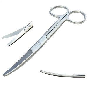 Ciseaux Mayo Ciseaux chirurgicaux droits et incurvés 14 CM Ciseaux Mayo pour salle de chirurgie en acier inoxydable - Product Image 4