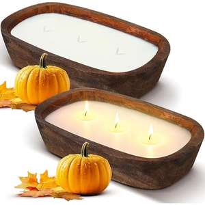 Vente en gros de bol à pâte en bois décoratif rustique Centre de table pour la maison et le mariage Articles de bol décoratif - Product Image 4